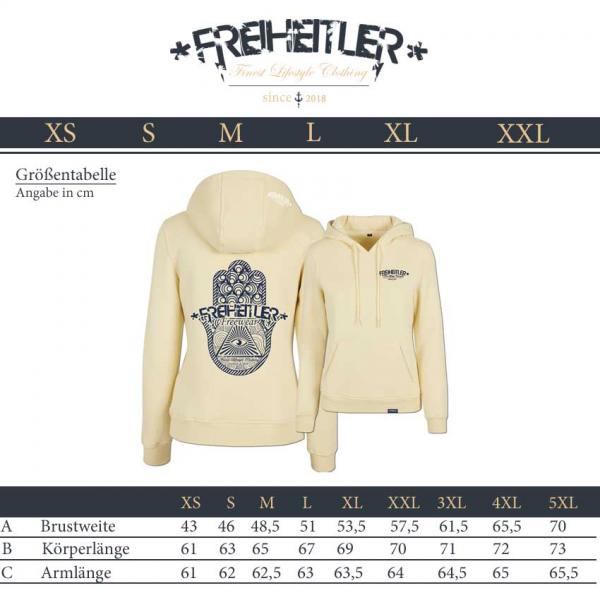 Hand Hoodie Damen Soft