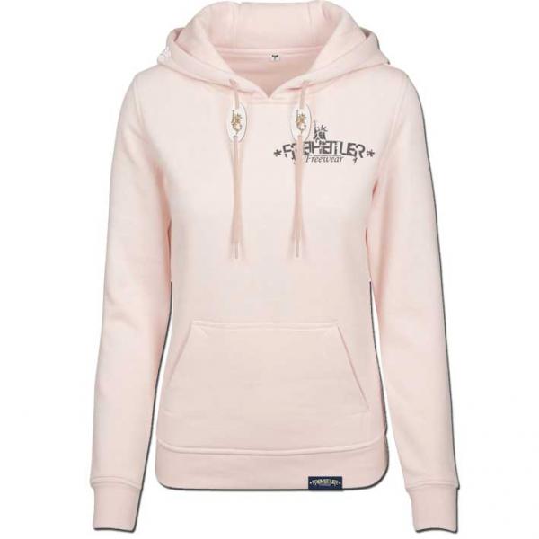 Seepferdchen Hoodie Damen Rosa