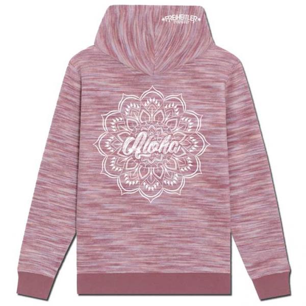 Bio Premium Aloha Hoodie Hibiskus Unisex