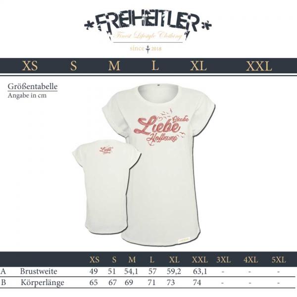 Glaube Liebe Hoffnung Girlie Natur