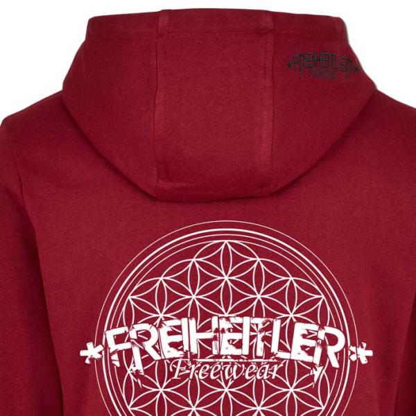Blume des Lebens Hoodie SET Unisex Rot