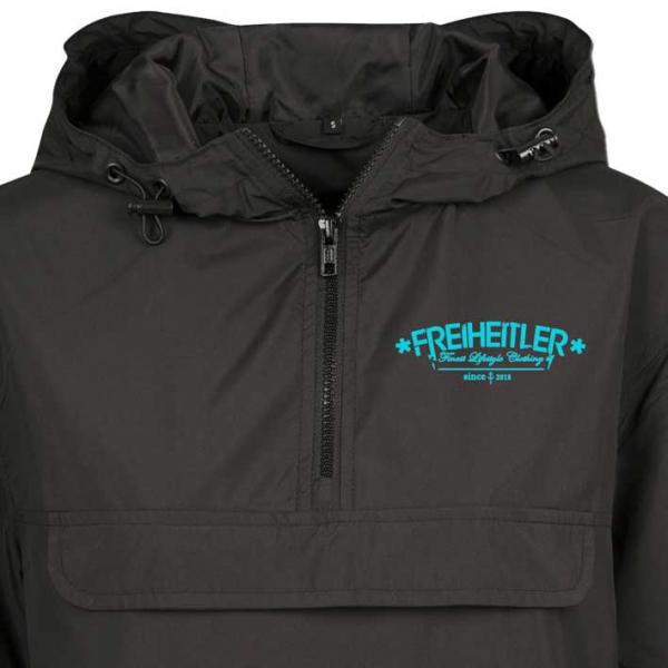 Windbreaker Hoodie Black Arctic Herren