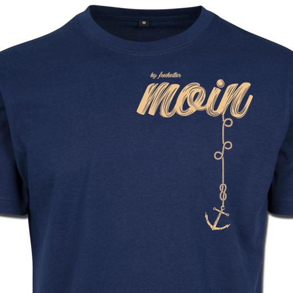 Moin Shirt Männer Navy