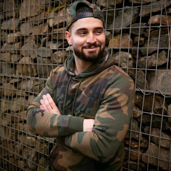 Bio Premium Signatur Camo Hoodie Unisex