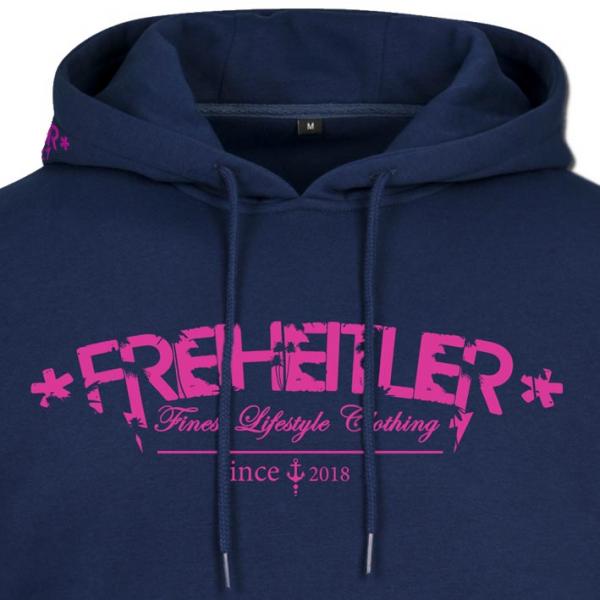 Werte Anker Hoodie "29.565" Navy Unisex