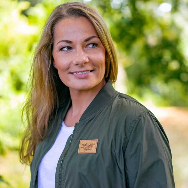 Glaube Liebe Hoffnung Bomberjacke Frau
