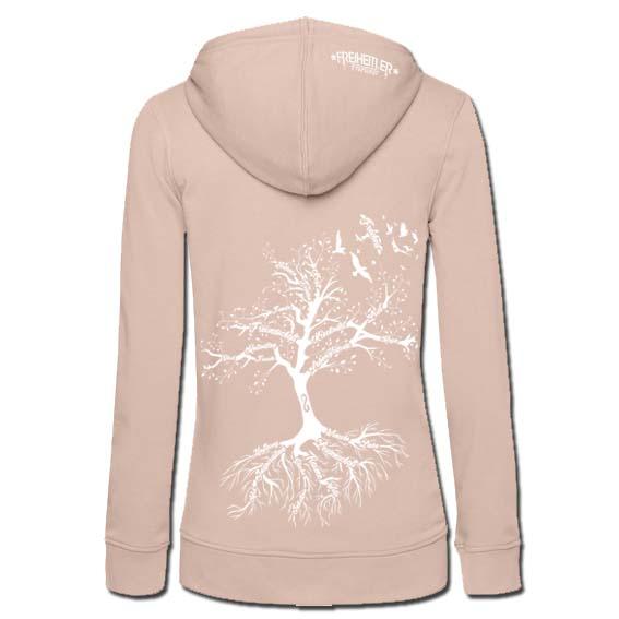 Bio Nature Zipper Frau Rosa